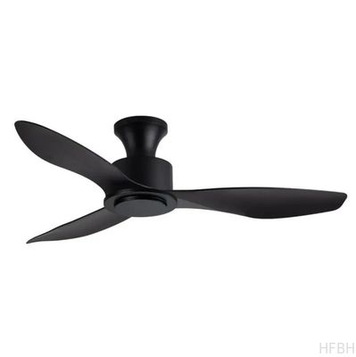 White Luxury Ac Motors Contemporary Ceiling Fan and 3 Speed Remote