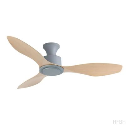 White Luxury Ac Motors Contemporary Ceiling Fan and 3 Speed Remote