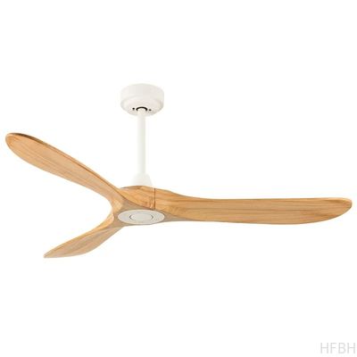 HFBH Model 666D Wood Color 52 Inch Ceiling Fan Light