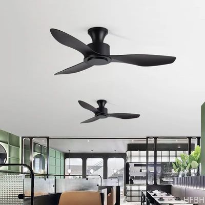 HFBH Model 630 Modern Design 48 Inch Ceiling Fan with White ABS Blade