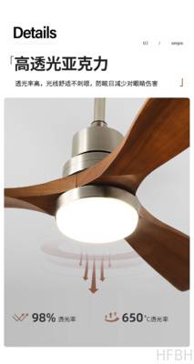 Ceiling Fan Wholesale Modern European Smart Remote Control High Speed Ceiling Fan Led air Conditioning Ceiling Fan