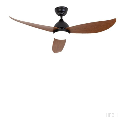 Quiet 56-Inch Ceiling Fan with Powerful Airflow ABS 3 Blades DC Motor Remote Control 110V-240V for Household and Hotel