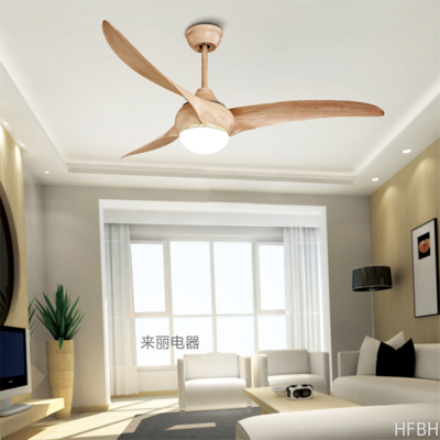 HFBH Propeller 52 Inch Ceiling Fan Smart Ceiling Fan with Light and Remote Control