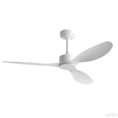White Outdoor Ceiling Fan Plastic Blade Dc Motor Smart Waterproof Ceiling Fan with Remote Control