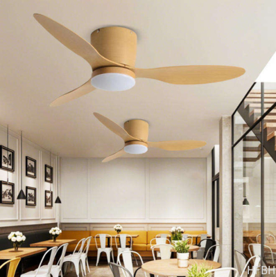 Silent DC Motor 3 ABS Reversible Blades Black And White Styles 42 Inches 6 Speed Indoor Ceiling Fan