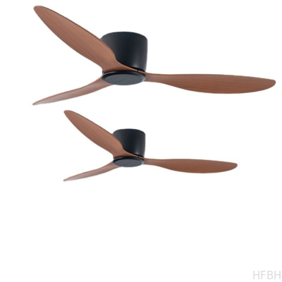 HFBH Ceiling Fan with Lightwhite 36 Inches Dc Motor Low Profile Ceiling Fan with Remote Control
