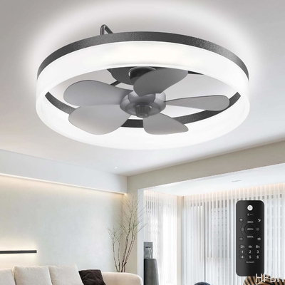 Modern Dimmable Led Fan Ceiling Light Led Remote Control
