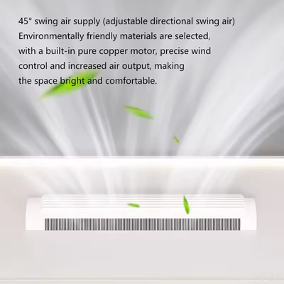 Three Color Strong Wind Anti Flicker No Blades Living Room Bedroom Dining Room Remote Control Silent Fan Light