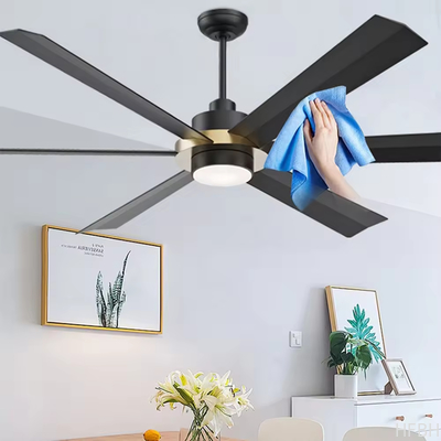 Home 72 Inch Large Modern Ceiling Fan Manufacture Remote Control Ceiling Fans Roof Fan With Led Light