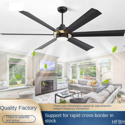 Home 72 Inch Large Modern Ceiling Fan Manufacture Remote Control Ceiling Fans Roof Fan With Led Light