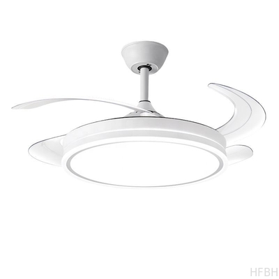 Contemporary Ceiling Light With Fan For Home Or Villa Metal Iron Copper For Ambient Lighting