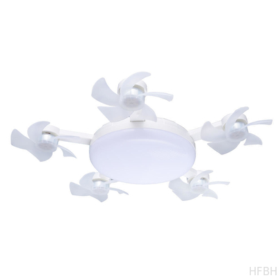 4 Heads Fan LED Light Drone-Shaped Remote Control Indoor Bedroom AC 85-265V Ceiling Fan Lamp