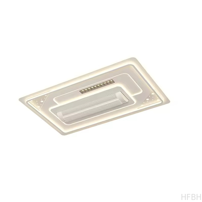 Hot Selling Fan Light Hotel Bedroom Living Room Decorative Recessed Smart Bladeless Ceiling Fan With Light and Remote