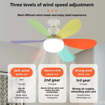 High Energy Efficiency LED Fan Ceiling Light with Not Specified