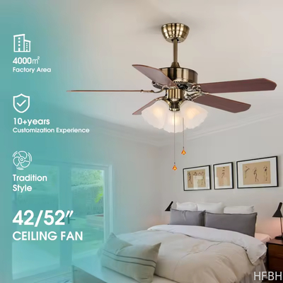 Modern Design LED Ceiling Fan Lights with DC AC Power Source and Sample Order Availability