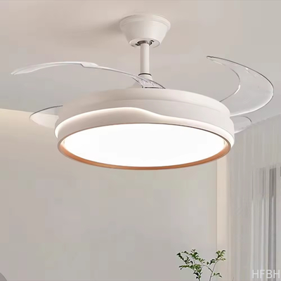 Factory wholesale  source factory  Multifunctional Iron+ABS+Acrylic Environment-friendly 18W Ceiling Fan Light