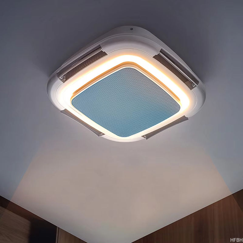 High End Bladeless Ceiling Fans , Modern Smart Ceiling Fan With Lights And Remote Control