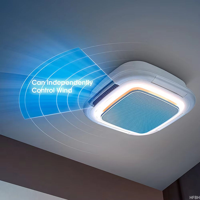 High End Bladeless Ceiling Fans , Modern Smart Ceiling Fan With Lights And Remote Control
