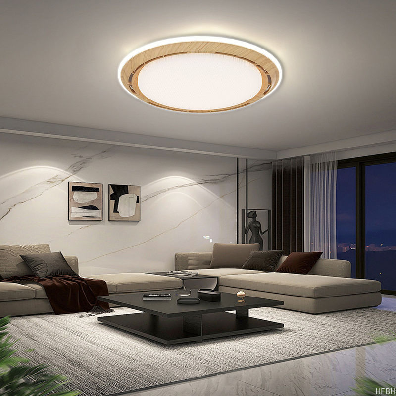 20 Inch LED Bedroom Ceiling Fan Remote Control Flush Mount Ceiling Fan With Light