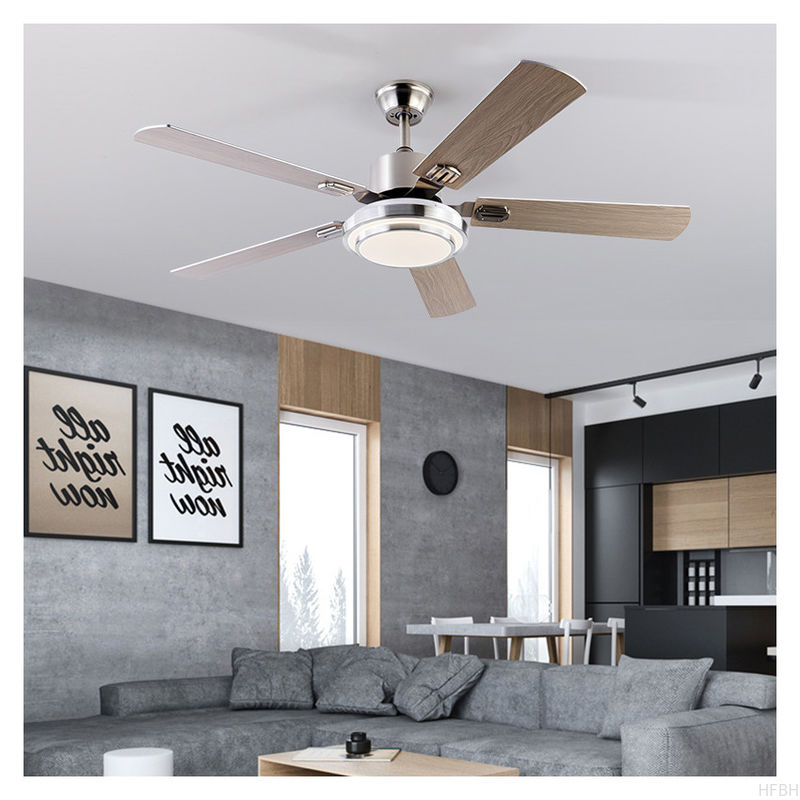 Modern Home Ceiling Fans 52 Inch Ceiling Fan With Light And Remote Control