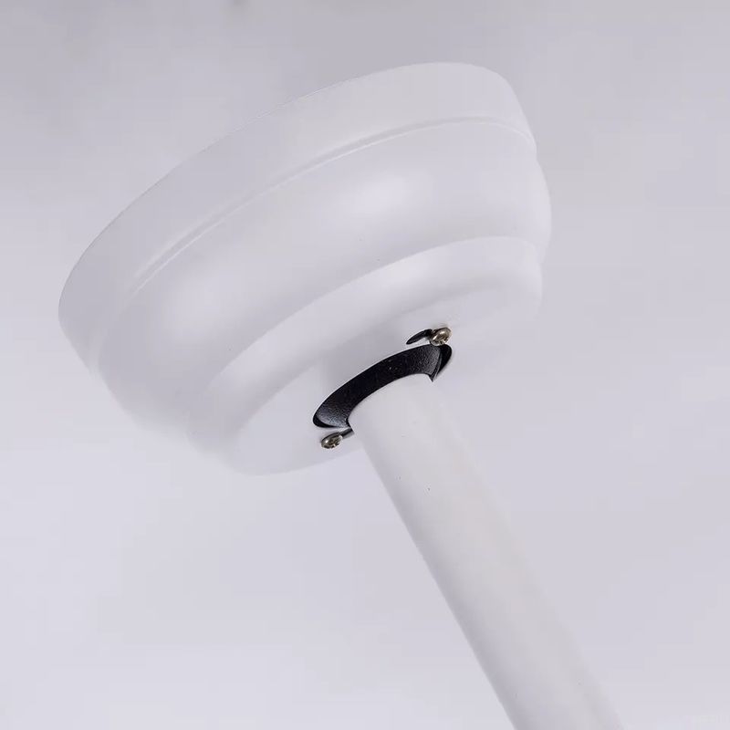 Invisible ABS Blade Ceiling Fan 42 Inch Decorative LED Remote Control Ceiling Fan With Light
