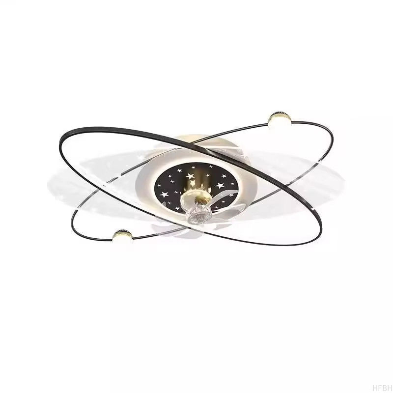 Energy Efficient Ceiling Fans Light , Oscillating Ceiling Fan With Remote Control