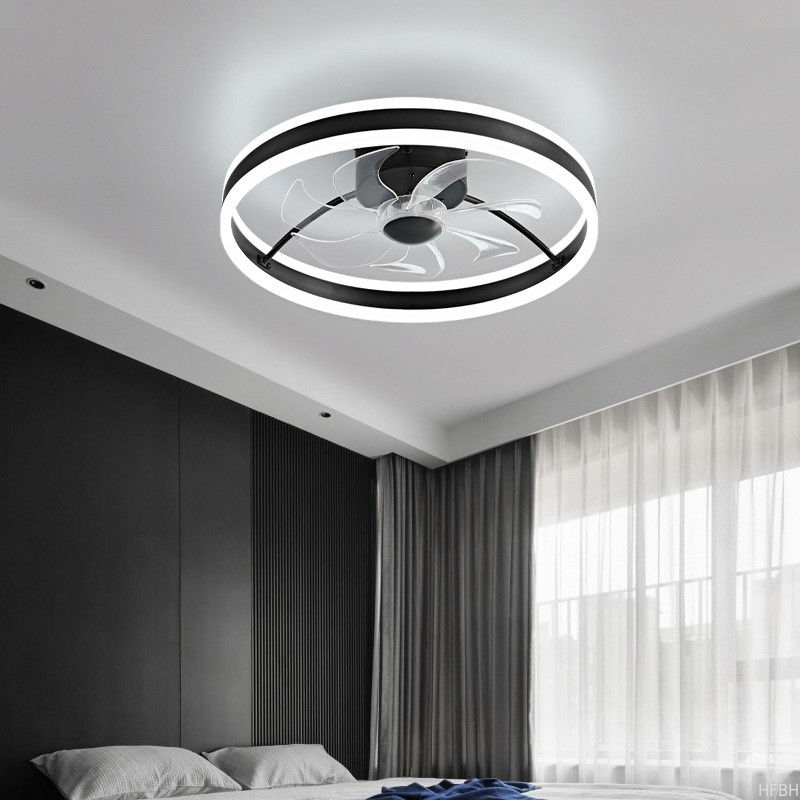 Simple Indoor Fan Light Energy Saving Decorative Ceiling Fans With Lights For Living Room