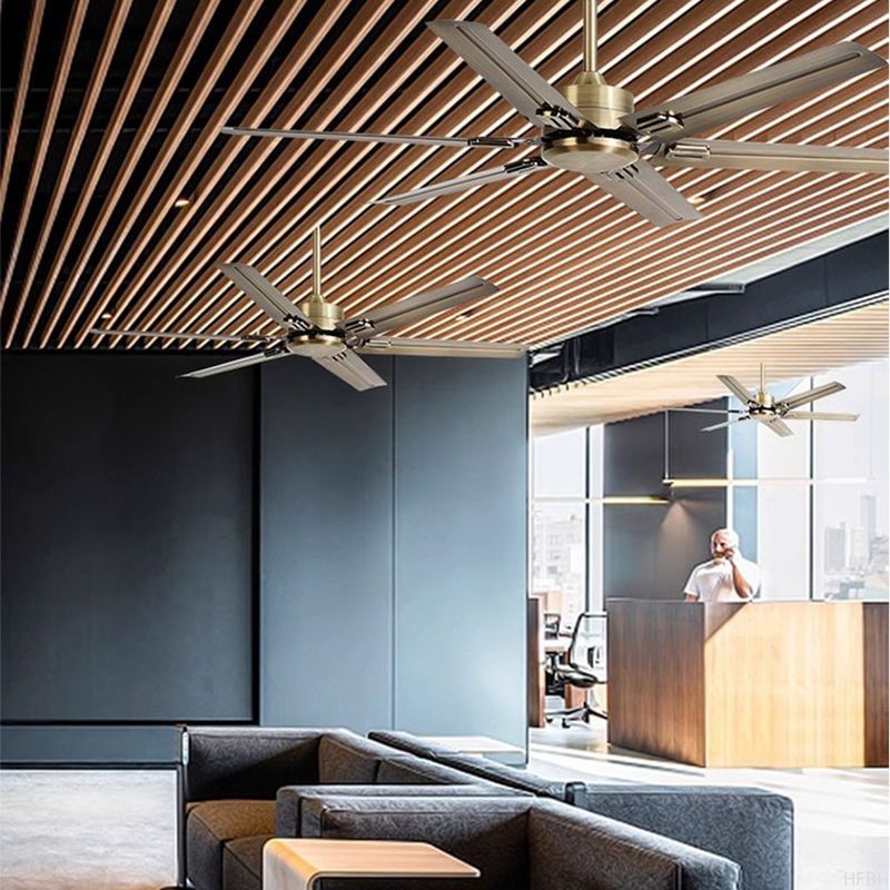 NEW Style 48 52 56 Inches Dc Ac Modern Indoor Energy Efficient Stainless Steel/wood Blades Ceiling Fan With Led Light