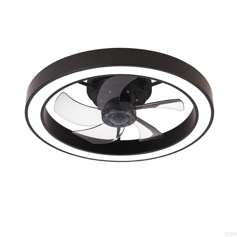 2025 New Lighting Japanese Standard Cross-Border Fan Light LED Ceiling Fan Integrated Bedroom Dining Room ABS Lamp
