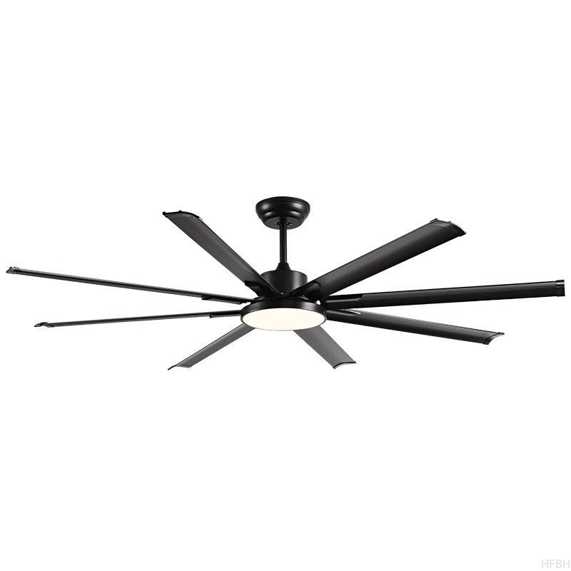 HFBH Ceiling Fan Venda Quente 84 Polegadas 5 Velocidades Remotas 8 Laminas De Aluminio Ventiladores De Teto De Controle