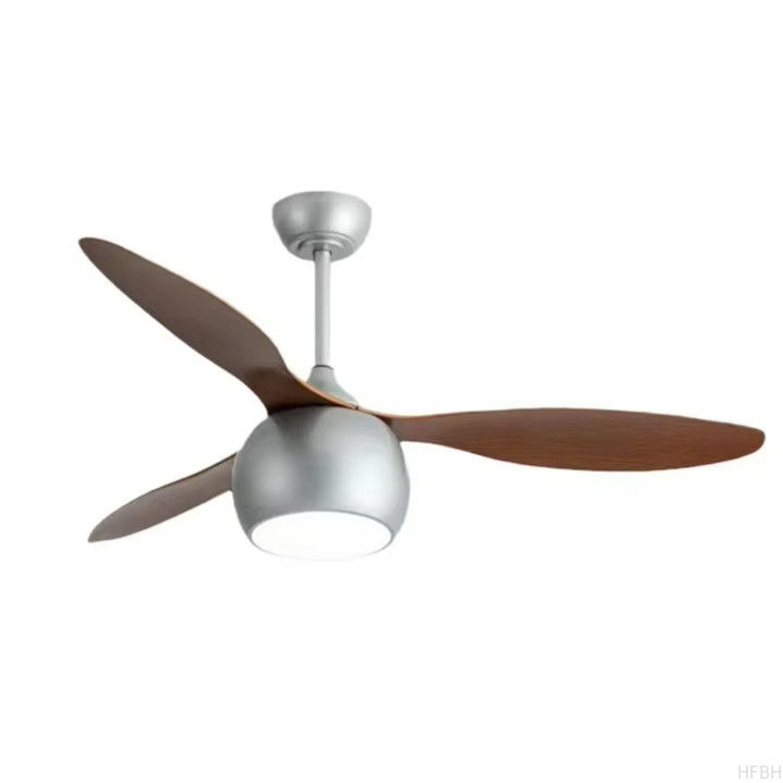 Modern 42/52 Inch LED Ceiling Fan with Mute Light Iron Body & Remote Control for Living Room Use-Direct from Factory