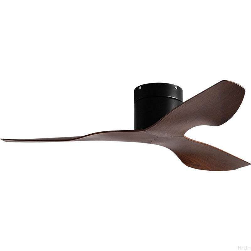 3 ABS Blades Ceiling Fan With All Copper Motor Remote Control 1-6 Gears Adjustable Wind Speed