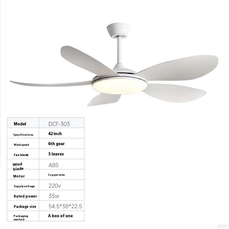2025 New Modern LED Ceiling Fan Light Invisible Electric Fan Chandelier for Household Living Dining & Bedroom Wholesale Export