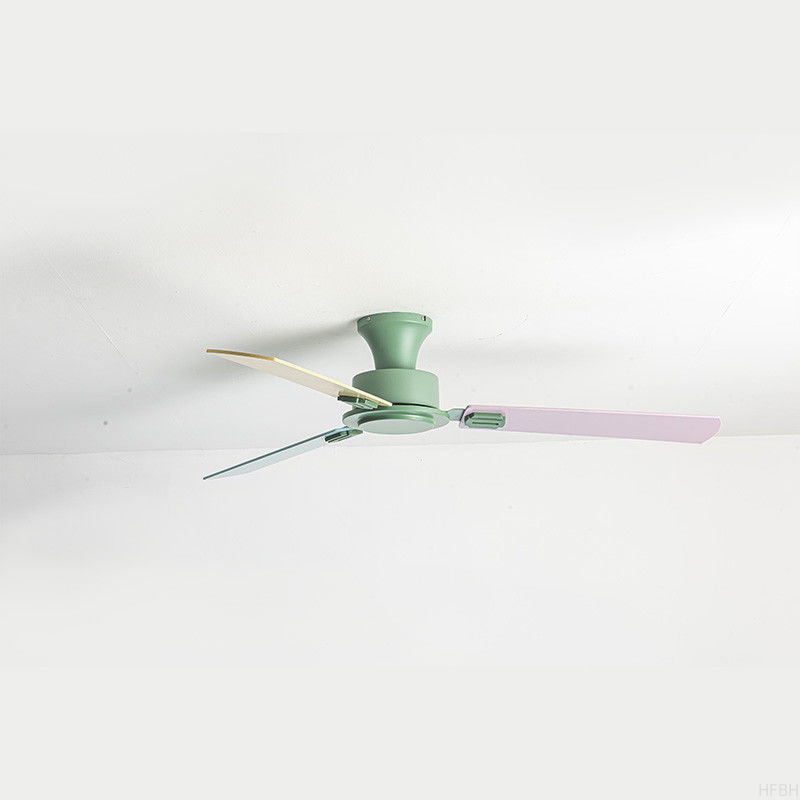 42/52/56 Inches Remote Dc Plywood Blade Fashion Design Modern Living Room Kitchen Coffee Shop Ceiling Fan No Light