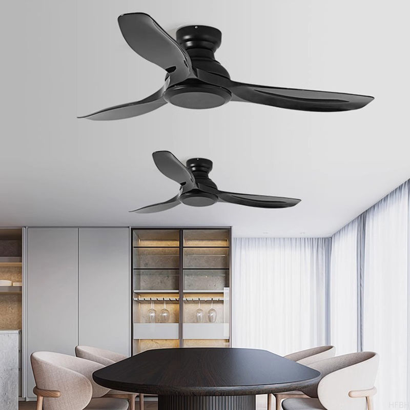 56-Inch Retro Industrial Ceiling Fan Commercial Frequency Conversion Non-Light Electric Fan Dining Living Room Use Home