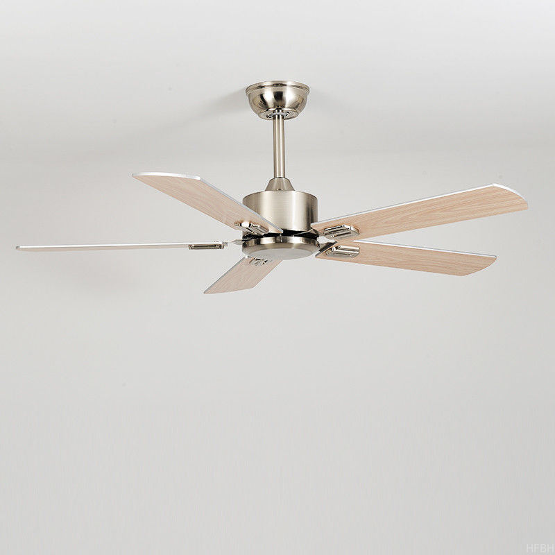 Hot Sale Geräuscharmer Gleichstrom motor aus reinem Kupfer Edelstahl BLDC Moderner Decken ventilator mit Fernbedienung