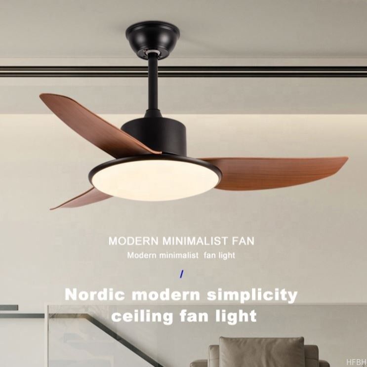 Moderner Dimm-Badezimmer-Fernbedienung ventilator 70-W-Deckenventilator mit LED-Licht