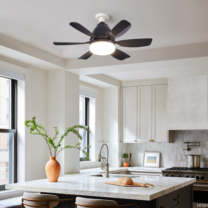 Led Fan Lights Smart Home Light Intelligent Dimming Timing 3 Speed Black E27 Fan Decor Remote Control Modern LED Ceiling Fan