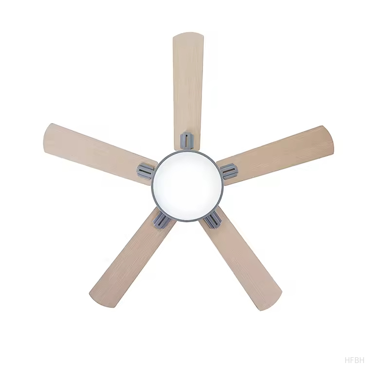 Contemporary Home Decorative Lighting LED Fan Ceiling Fan with Light & Remote Control