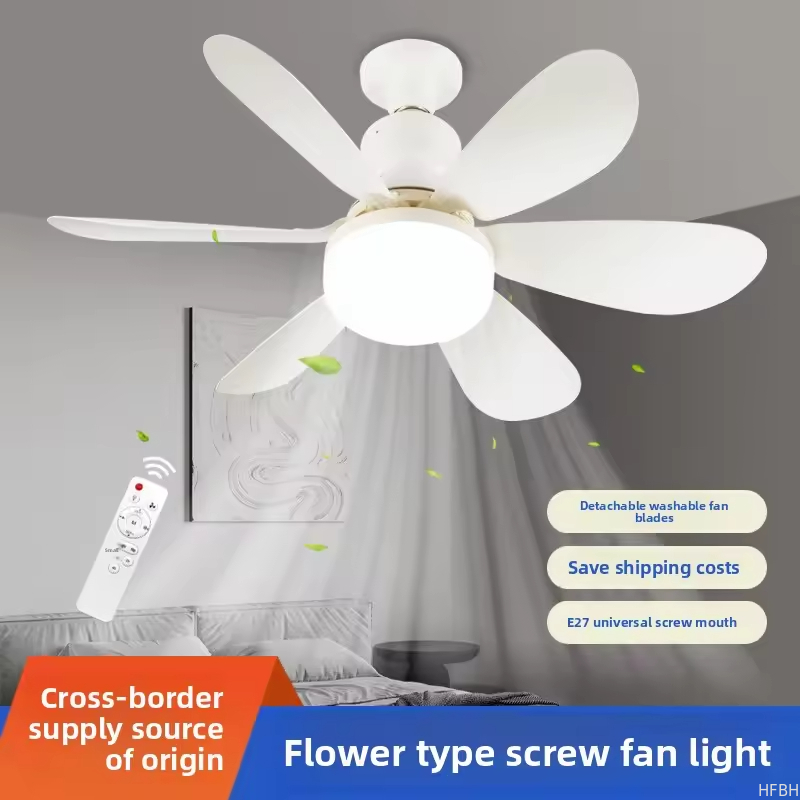 High Energy Efficiency LED Fan Ceiling Light with Not Specified