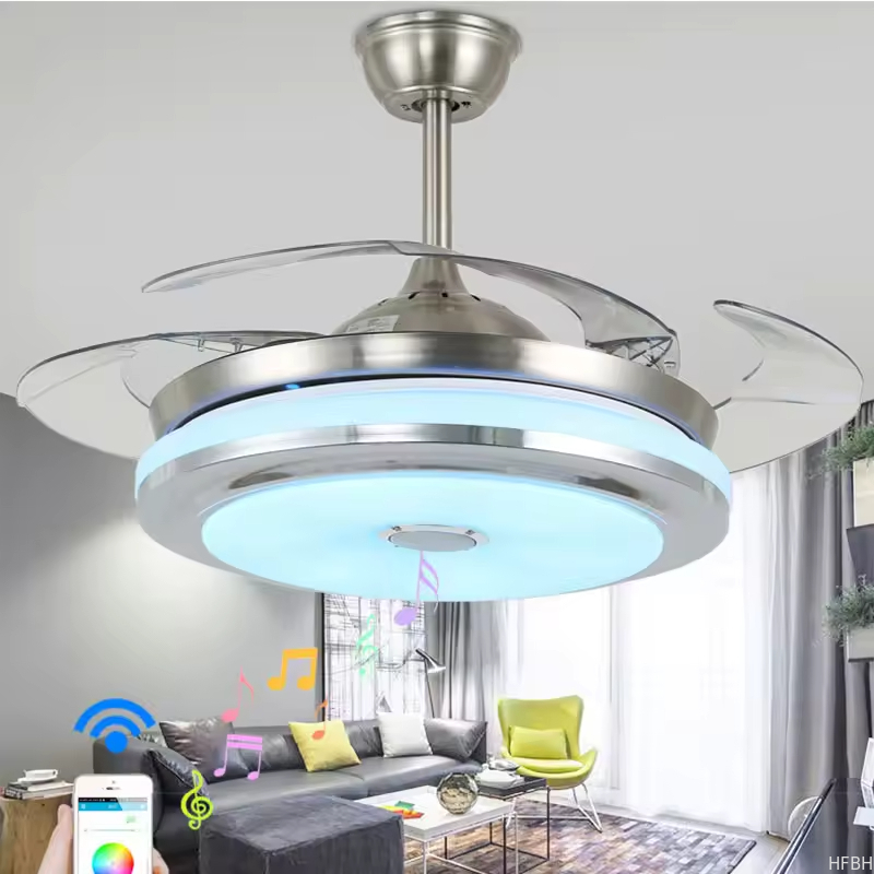 Diameter 42 inch/ 1050MM Chandelier Fan Lights with 110-240V Input Voltage