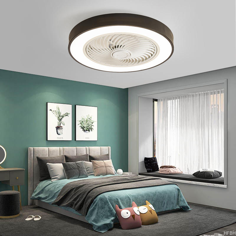Energy Saving Dimmable LED Ceiling Fan with Modern Design Style and LED Technology