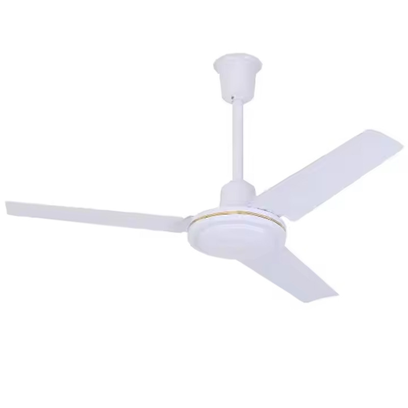 Smart 42 Inch Modern LED Ceiling Fans Electric Power Source 220V Iron Blade