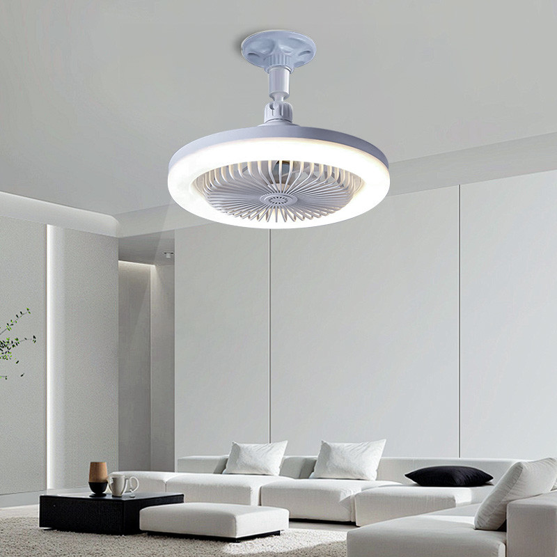 E27 LED Ceiling Fan Lights three Color 3600K 6000K Screw Lamp
