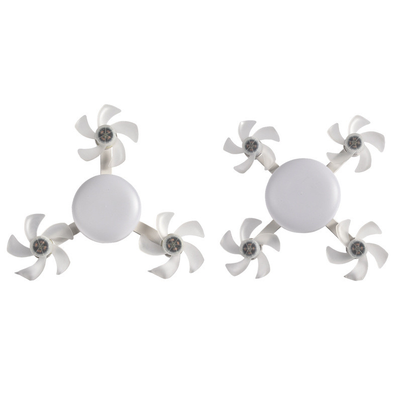 Intelligent Remote Control ABS Blade Ceiling Fan Foldable Drone Ceiling Fan 3 Blade