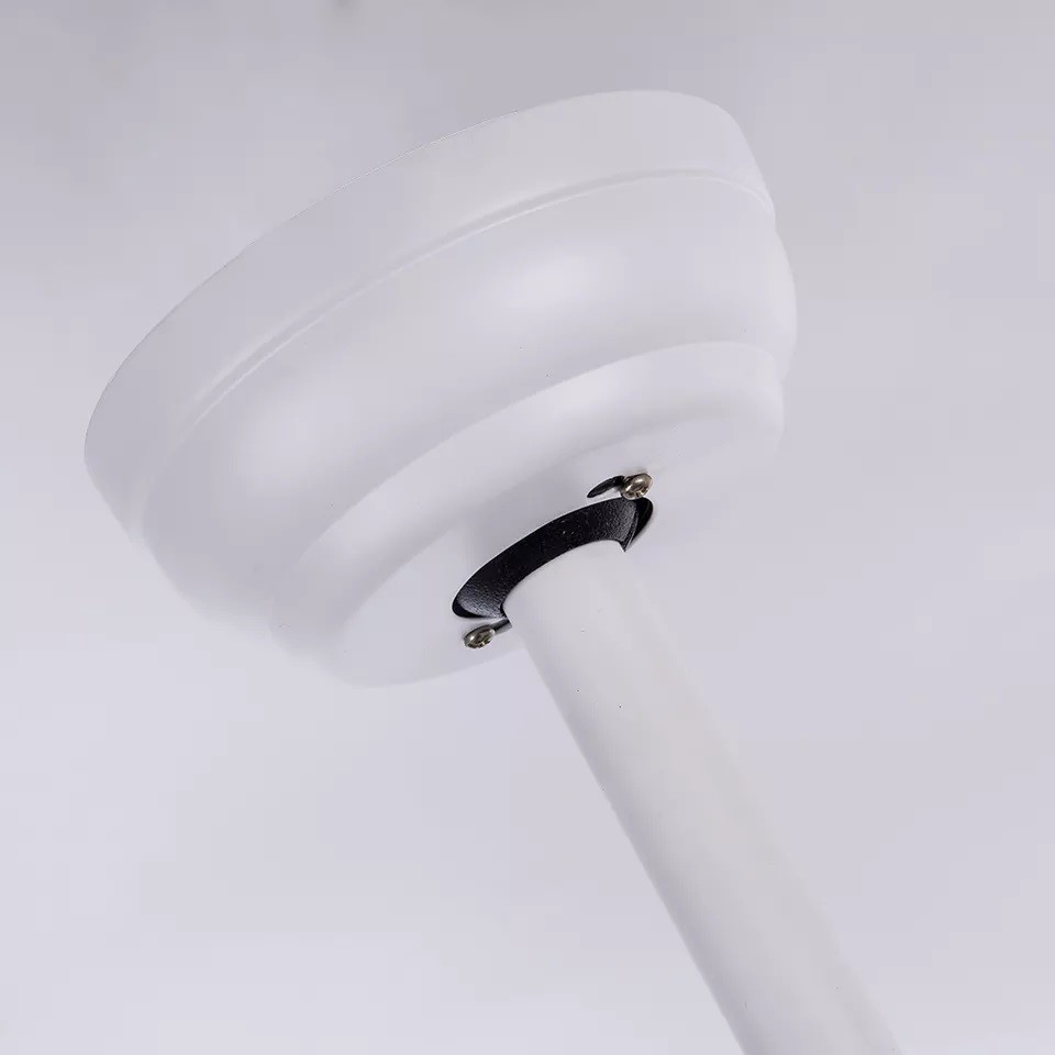 Invisible ABS Blade Ceiling Fan 42 Inch Decorative LED Remote Control Ceiling Fan With Light