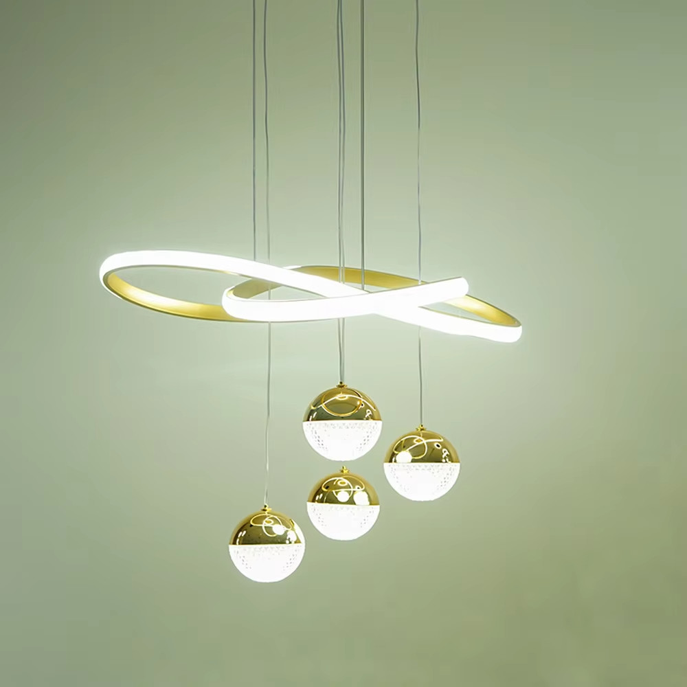 Custom Crystal Ceiling Fan Light , Chandelier Ceiling Fan With Pendant Light