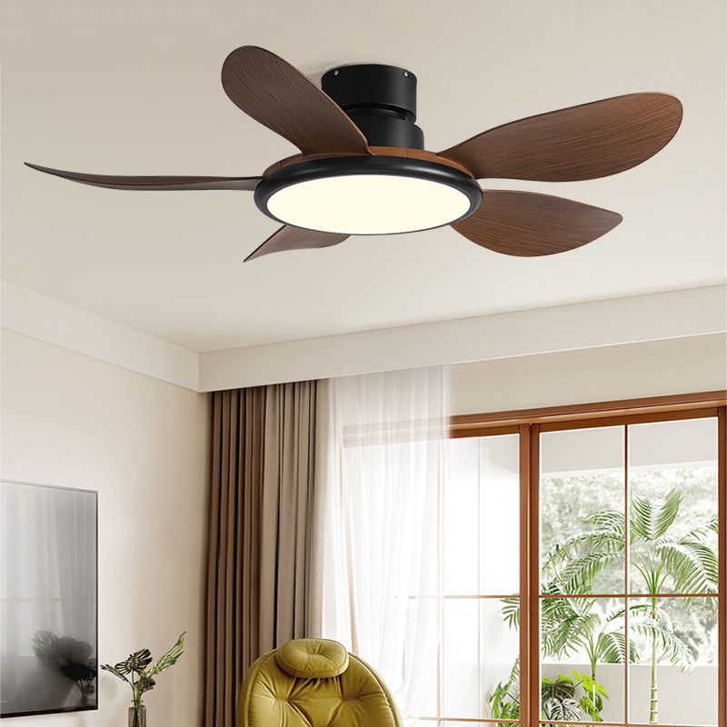 Best Price American Retro Fan Light Variable Frequency LED Ceiling Fan with Light and Remote Home Use