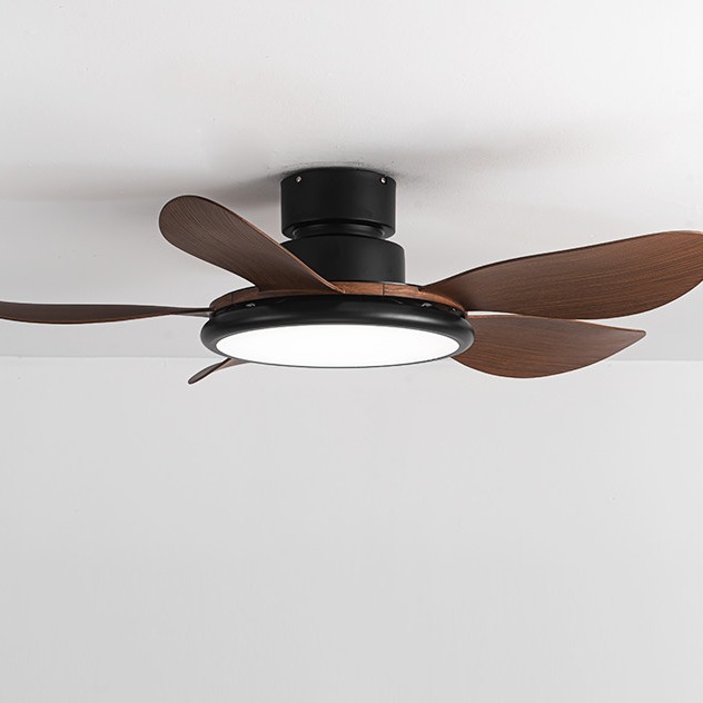Best Price American Retro Fan Light Variable Frequency LED Ceiling Fan with Light and Remote Home Use
