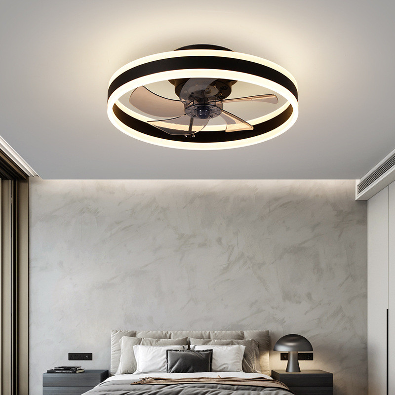 Bedroom Ceiling Fan Lamp Restaurant Balcony Led Ceiling Lamp Household Fan Lamp